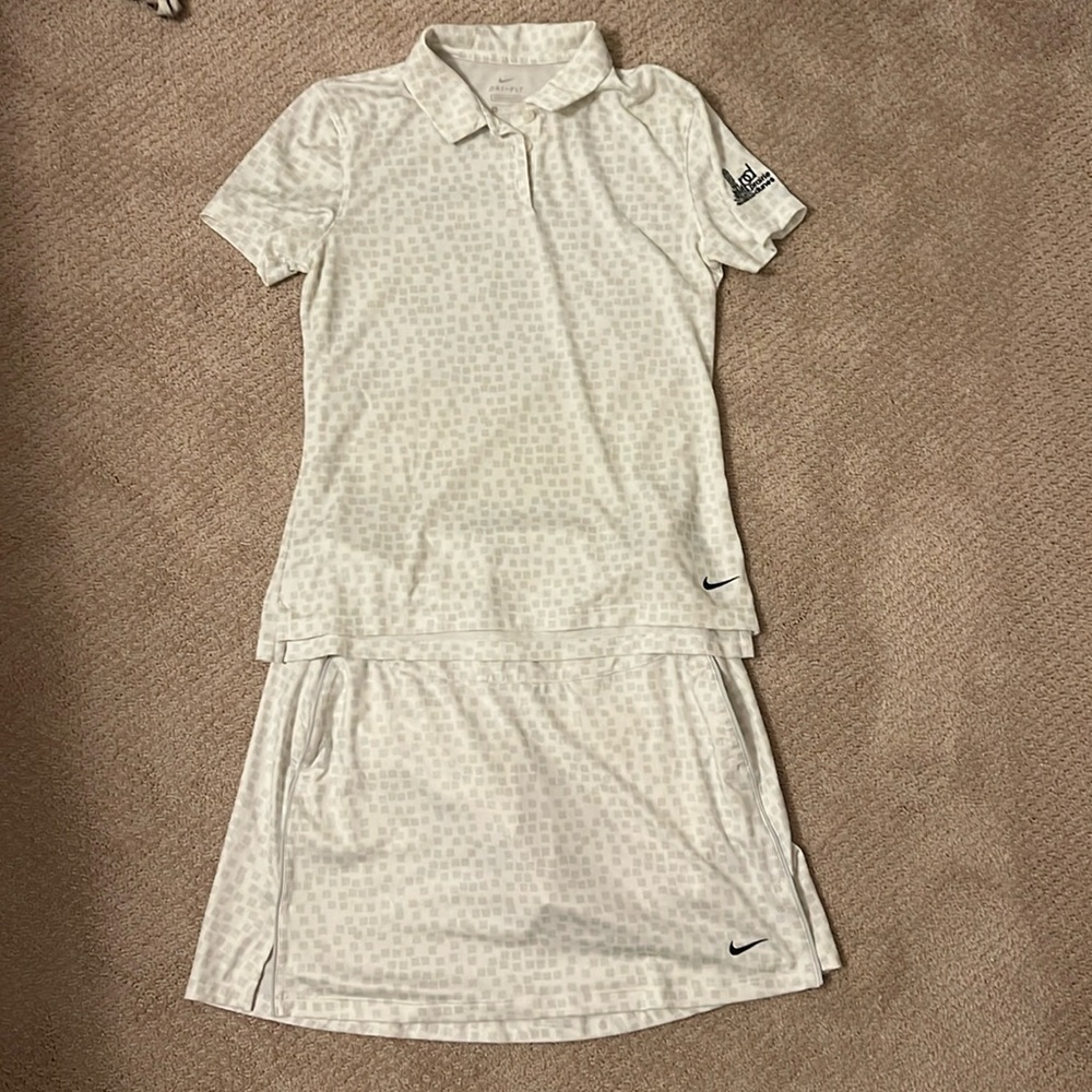 Women’s Nike Dry-Fit Golf Shirt and Skort